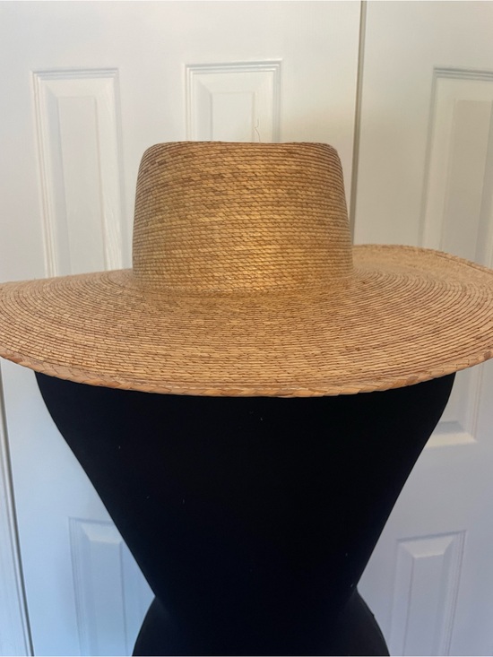 Lack Of Color Accessories - Lack Of Color Palma Wide Brim Boater Straw Sun Hat - Natural Tan L/XL